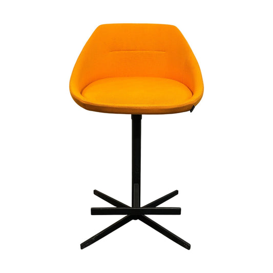 Barstol fra Offecct Ezy, gul, 86 cm høy