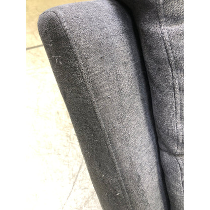 Mora lenestol i mørkegrått microfiber, recliner-funksjon