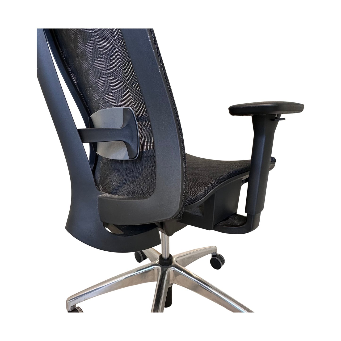 Kontorstol H2222, sort mesh