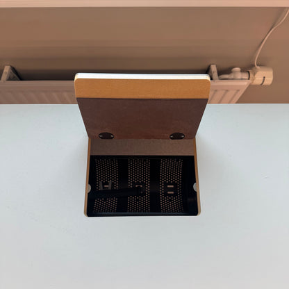 Kinnarps el hev/senk med beige plate - 140x80