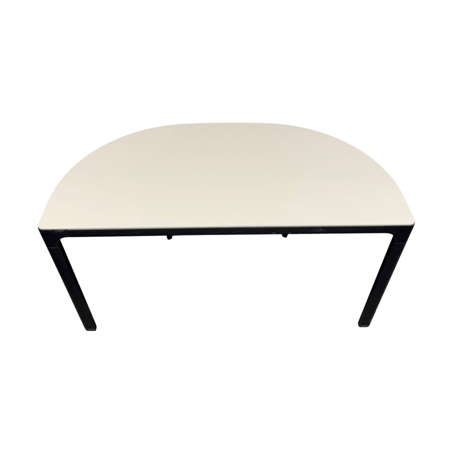 Skrivebord, IKEA Bekant i halvmåne, 140cm