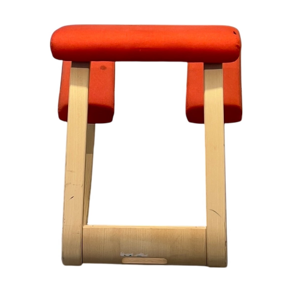 Balansestol i rød, Varier, ergonomisk