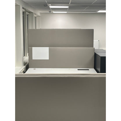 Bordskjerm fra Gotessons, sandfarge, 160x66 cm