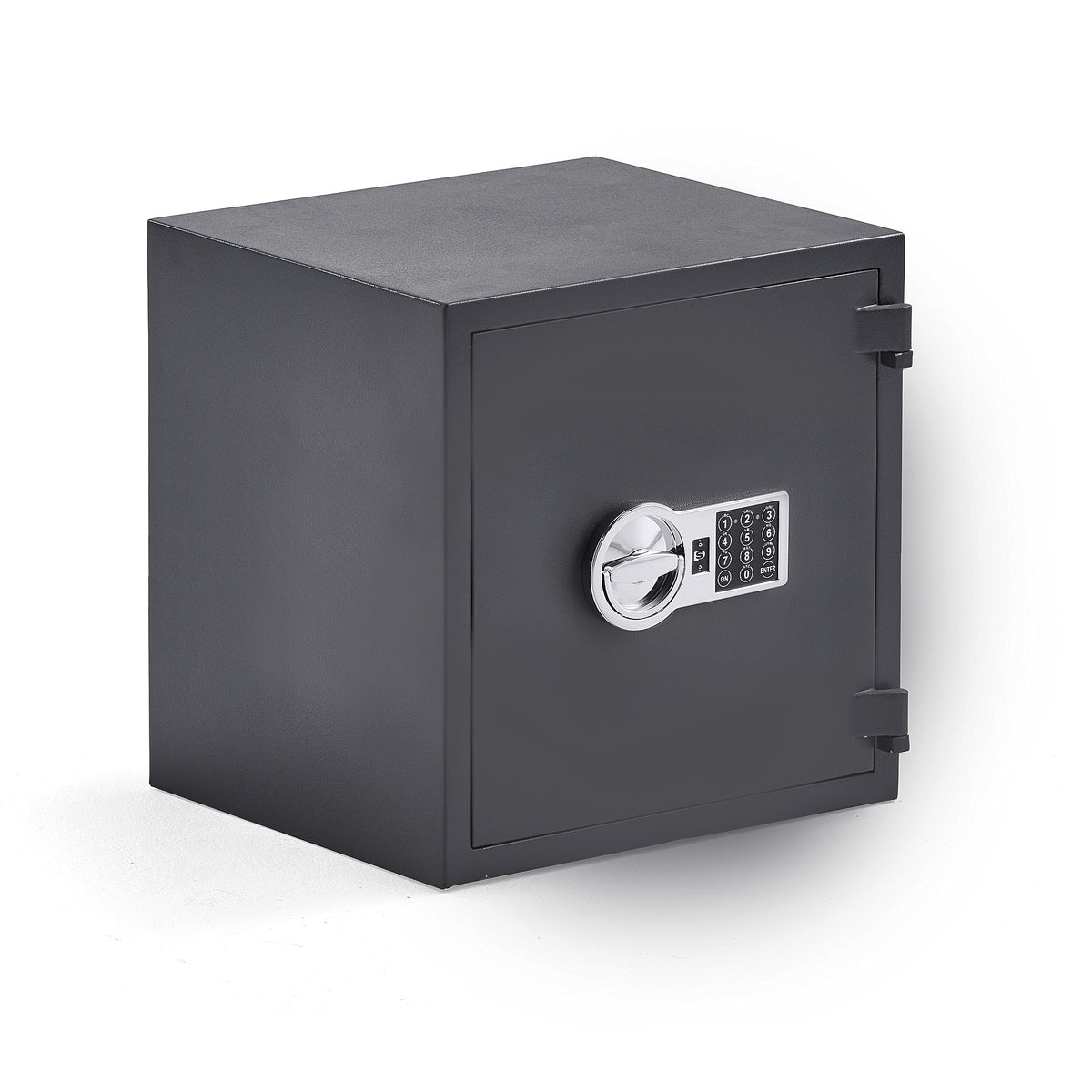 (44x44x46) AJ Produkter SILVER verdiskap i grå, elektronisk kodelås