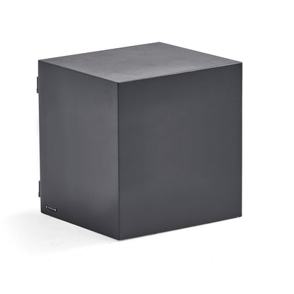 (44x44x46) AJ Produkter SILVER verdiskap i grå, elektronisk kodelås