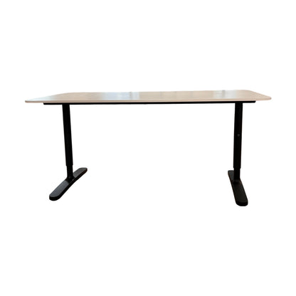 Skrivebord fra IKEA Bekant, hvit laminat, 160x80 cm
