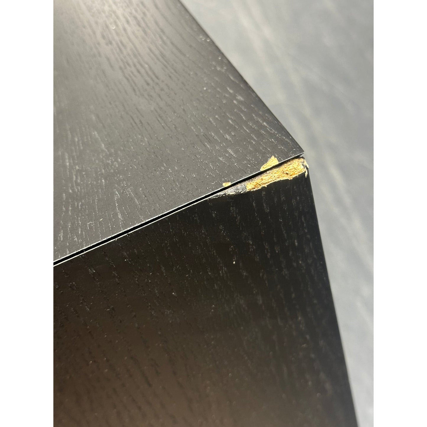 Ellie sofabord, svart, 56x120 cm