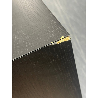 Ellie sofabord, svart, 56x120 cm