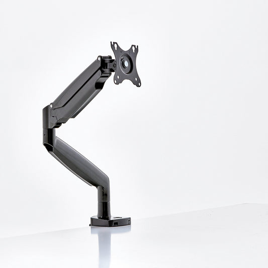 Monitorarm, gassfjær, svart fra AJ Produkter