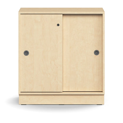 Skap QBUS, H868 B800 D400 mm, bjørk