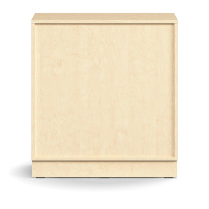 Skap QBUS, H868 B800 D400 mm, bjørk