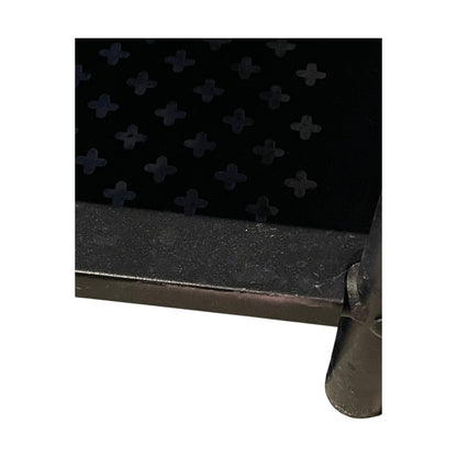 NIPÅSEN Knaggrekker og benk m skohyller, svart, 190x35x79 cm