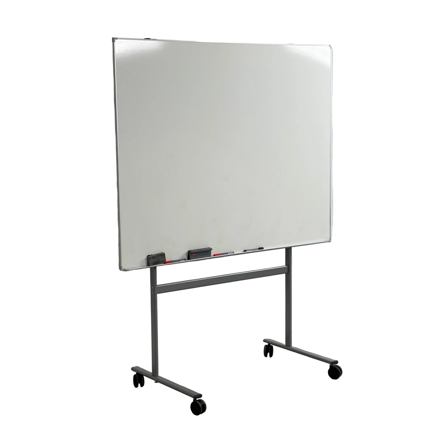 Whiteboard på hjul, 150x194 cm