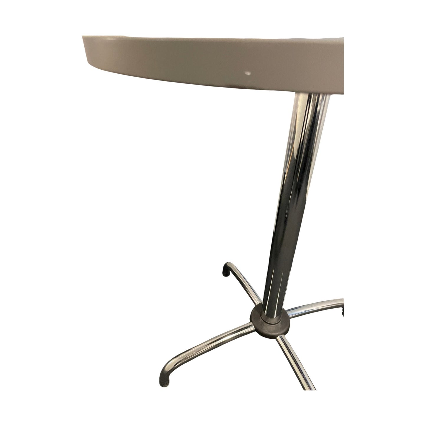 Edsbyn sidebord, grå, Ø60 cm