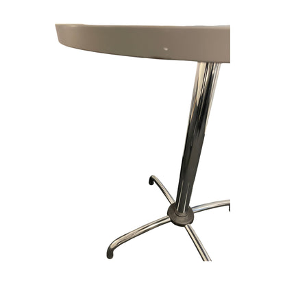 Edsbyn sidebord, grå, Ø60 cm