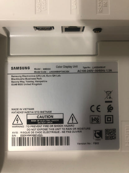 Samsung WM55H 55" Flip Pro 4K UHD interaktiv tavle