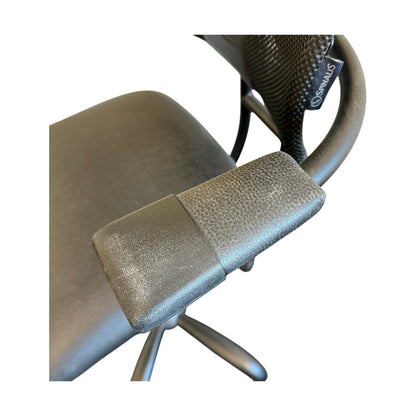 SpinaliS Hacker kontorstol i skinn