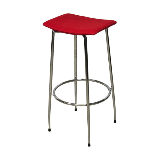 Barstol fra Fora Form, rød, 82 cm høy
