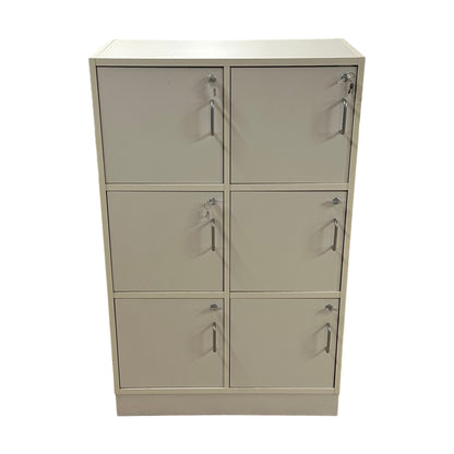 Låsbart skap fra Svenheim, hvit