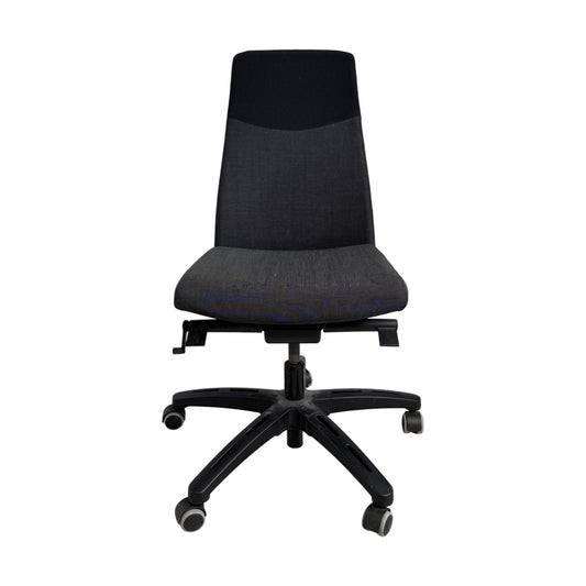 IKEA Volmar kontorstol, svart stoff