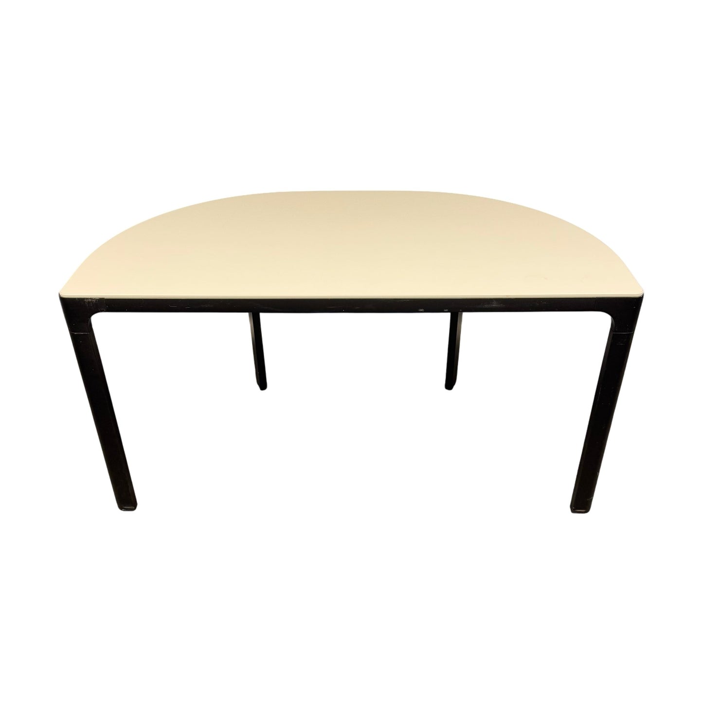 Skrivebord, IKEA Bekant i halvmåne, 140cm