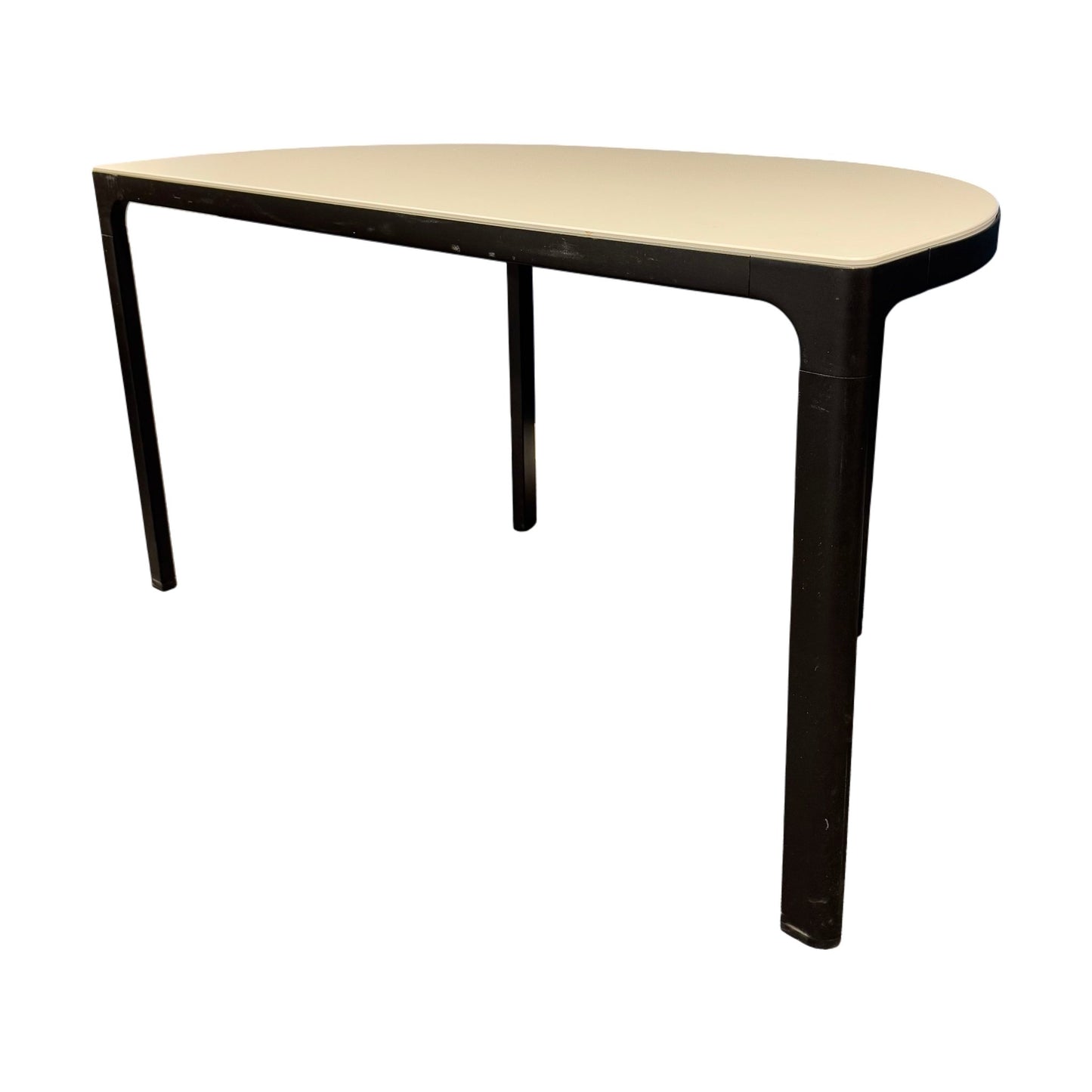 Skrivebord, IKEA Bekant i halvmåne, 140cm