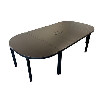 Bekant møtebord fra IKEA, svart laminat, 280x140 cm