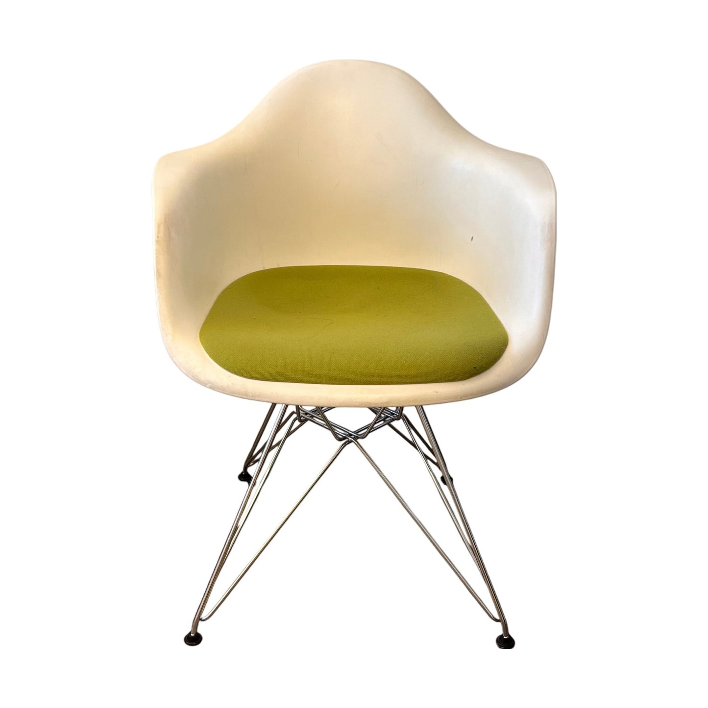 DAR møtestol fra Vitra, hvit