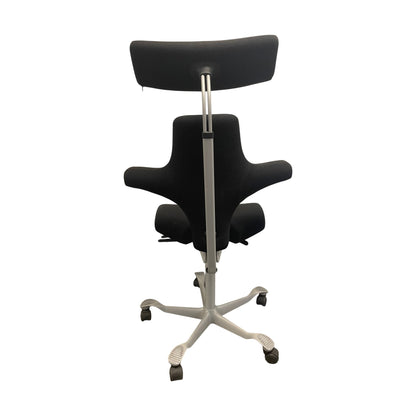 HAG Capisco 8107 kontorstol, svart stoff