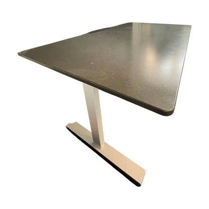 140x80 Linak elektrisk hev/senk skrivebord fra LINAK, grå, 140x80 cm