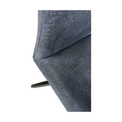 Hjort Knudsen spisestol, mikrofiber, grågrønn