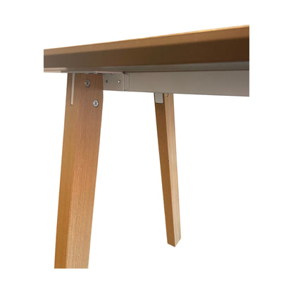 Barbord, trefarget, 200x90 cm, 103 cm høy