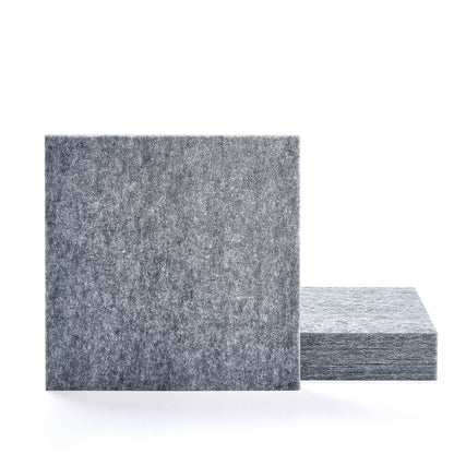 Lydabsorbent PATTERN, 4-pk., H600 B600 T40 mm, grå fra AJ Produkter