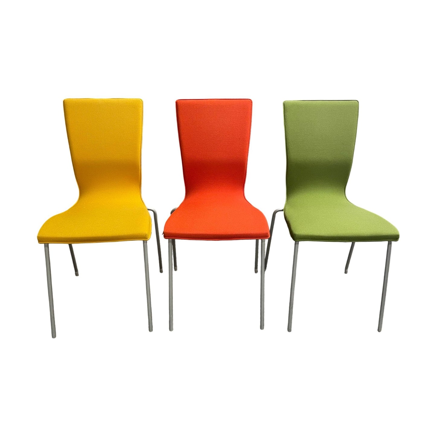 Gul konferansestol fra EFG, stablebar