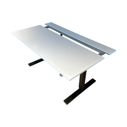 Elektrisk hev/senk skrivebord fra Linak, hvit, 160x80 cm