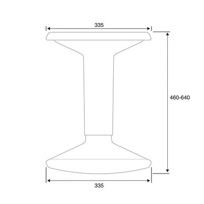 Balansekrakk UP fra AJ Produkter, rød