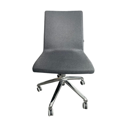 Topstar møteromsstol, grå, hjul