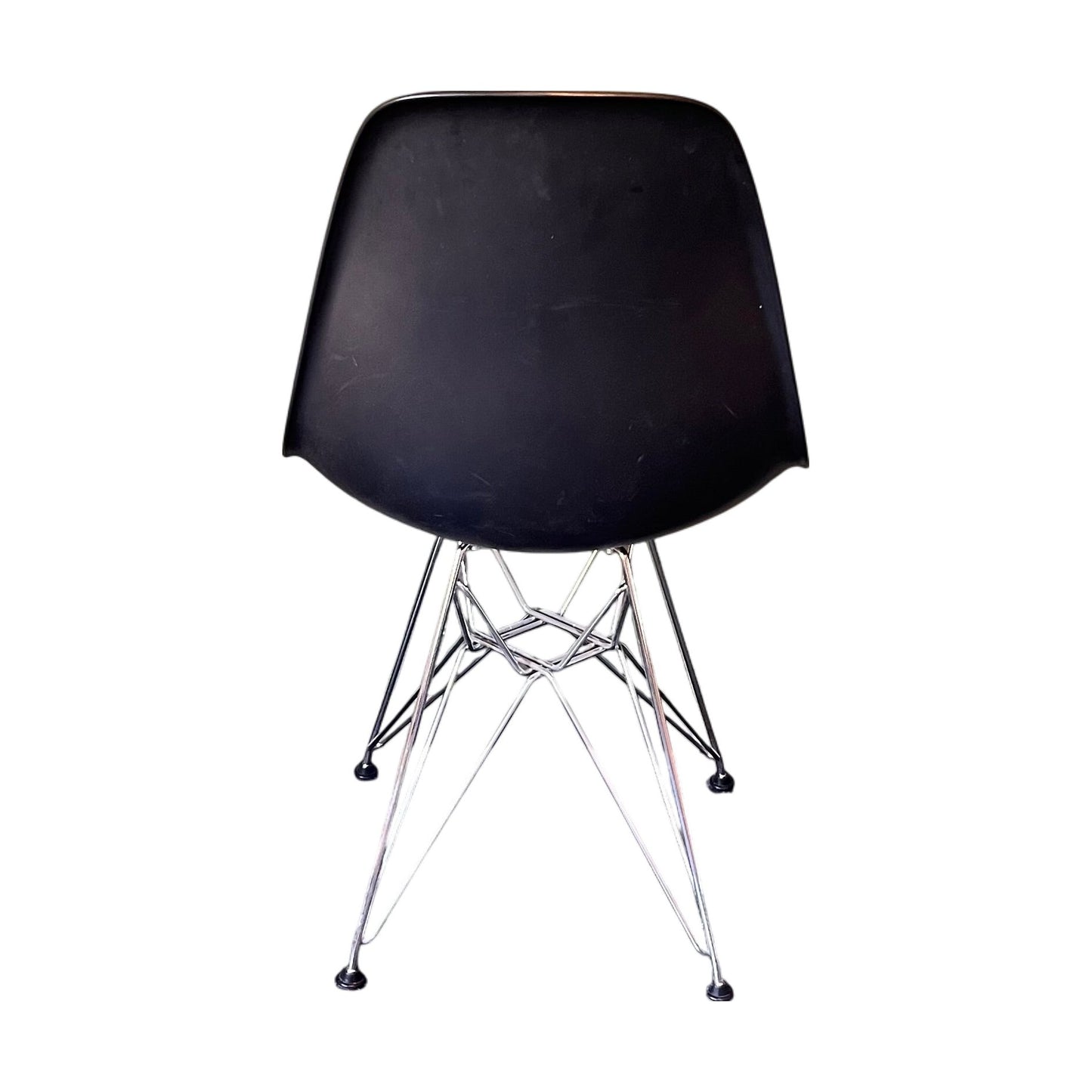 Eames spisestol fra Vitra, svart