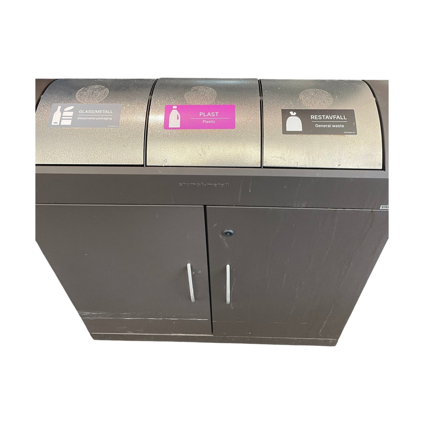 Miljøstasjon, 90x40x70 cm