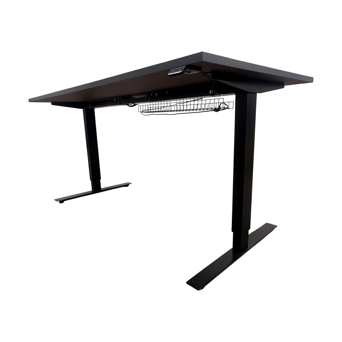 Elektrisk hev/senk skrivebord 160x80 cm, grå