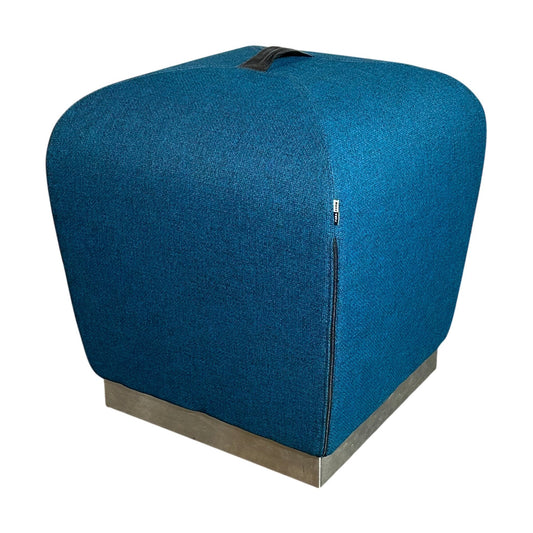 Misto puff fra ForaForm, blå, 40x40x43 cm