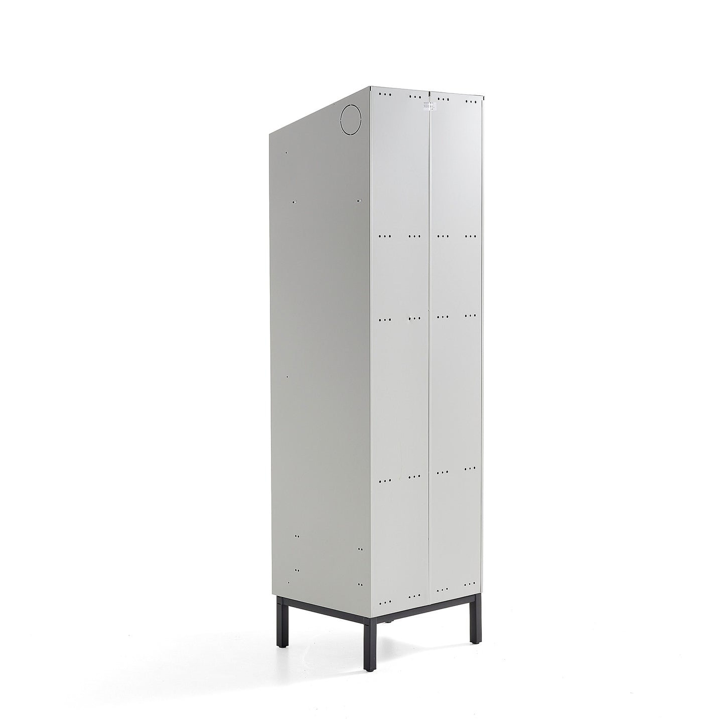 Garderobeskap CLASSIC COMBO, UTEN benstativ, 2 dører, H2100 B600 D550 mm, blå fra AJ Produkter