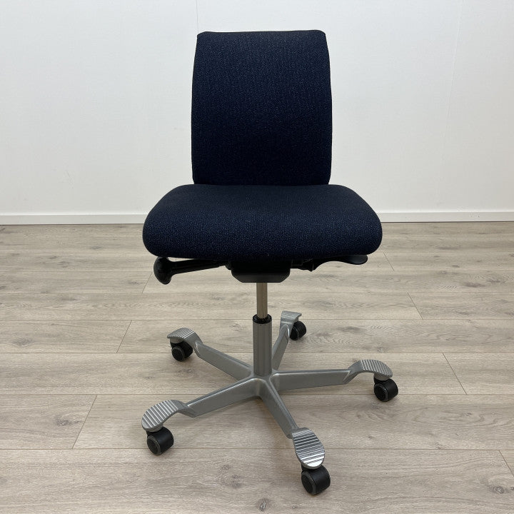 Håg H05 (5100) kontorstol i blått trekk