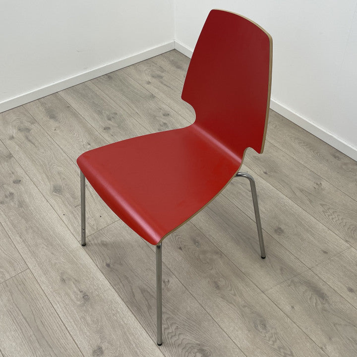 IKEA Vilmar venteromsstoler i rød