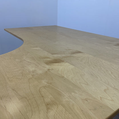 IKEA Galant manuell hev/senk skrivebord med høyresving