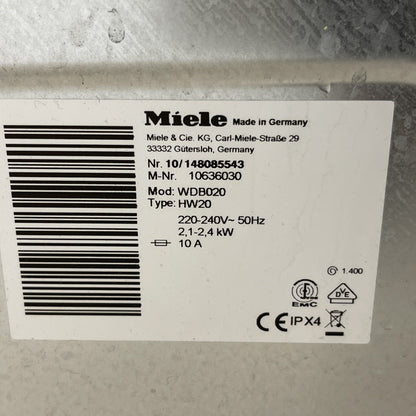 Miele (Mod.: WDB020) vaskemaskin