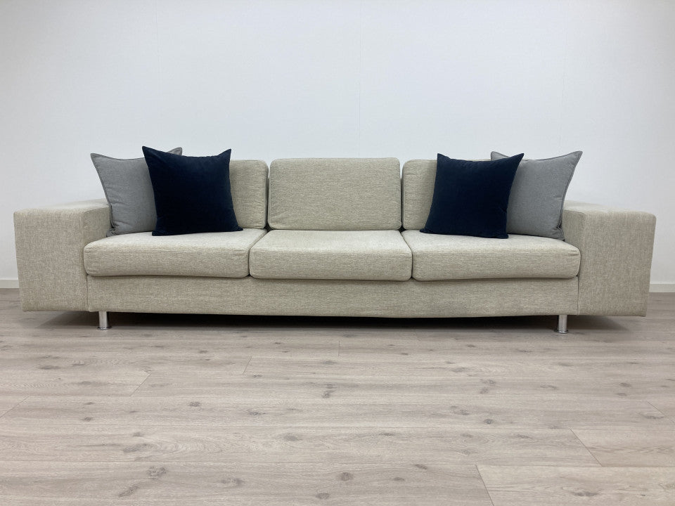 Nyrenset | Beige 3-seter sofa