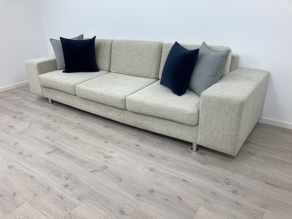 Nyrenset | Beige 3-seter sofa