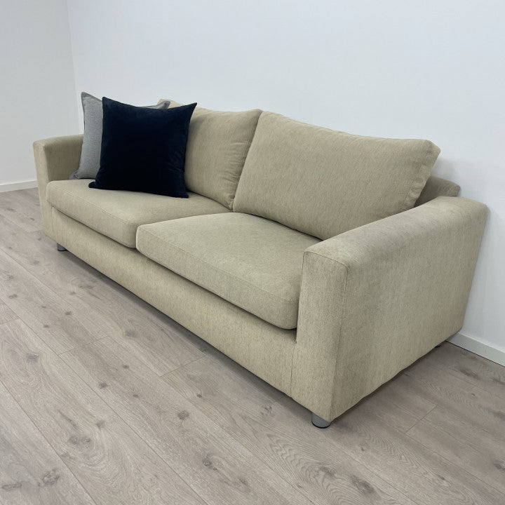 Nyrenset | Beige 3-seter sofa