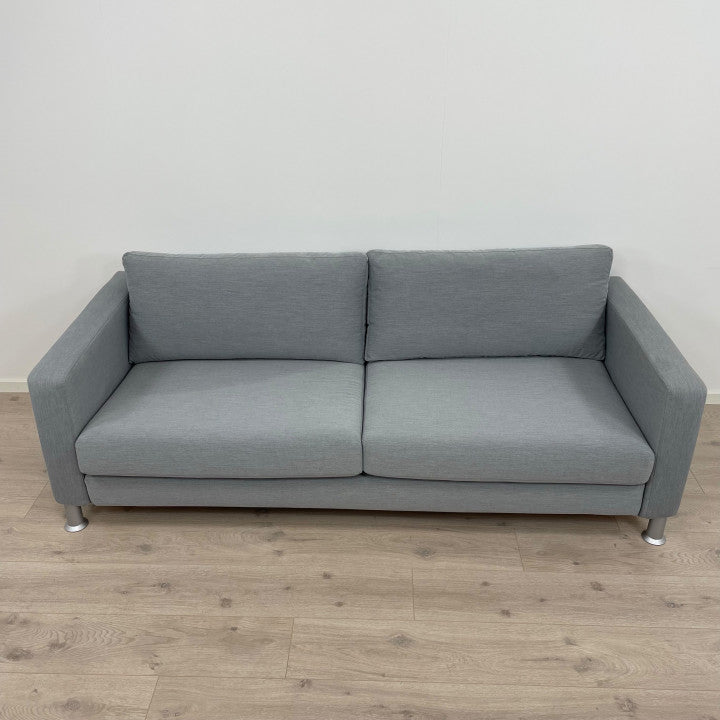 Nyrenset | Grå IKEA Karlstad 3-seter sofa